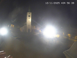 Náměstí, koste sv. Markéty