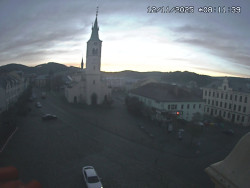 Náměstí, koste sv. Markéty