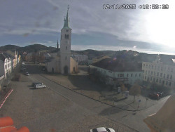 Náměstí, koste sv. Markéty