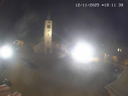 Náměstí, koste sv. Markéty