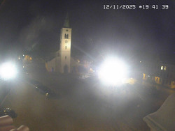 Náměstí, koste sv. Markéty