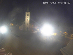 Náměstí, koste sv. Markéty