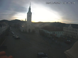 Náměstí, koste sv. Markéty