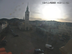 Náměstí, koste sv. Markéty