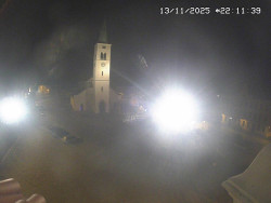 Náměstí, koste sv. Markéty