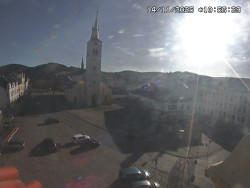 Náměstí, koste sv. Markéty