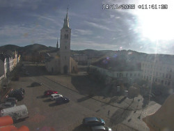 Náměstí, koste sv. Markéty