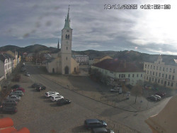 Náměstí, koste sv. Markéty