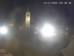 Náměstí, koste sv. Markéty