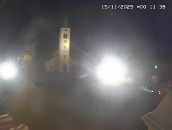 Náměstí, koste sv. Markéty