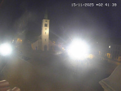 Náměstí, koste sv. Markéty