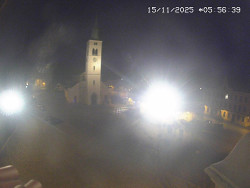 Náměstí, koste sv. Markéty