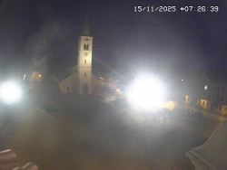 Náměstí, koste sv. Markéty