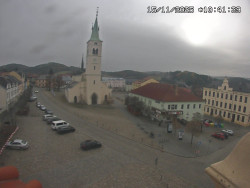 Náměstí, koste sv. Markéty