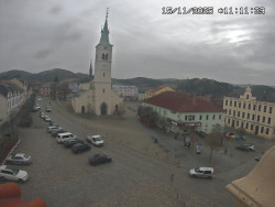 Náměstí, koste sv. Markéty