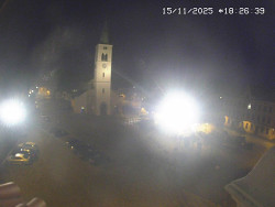 Náměstí, koste sv. Markéty