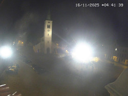 Náměstí, koste sv. Markéty