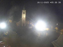 Náměstí, koste sv. Markéty