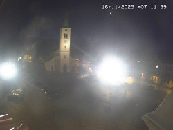 Náměstí, koste sv. Markéty