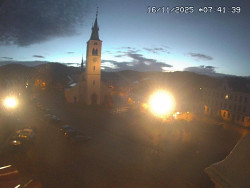 Náměstí, koste sv. Markéty