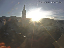 Náměstí, koste sv. Markéty