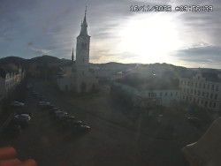 Náměstí, koste sv. Markéty