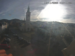 Náměstí, koste sv. Markéty