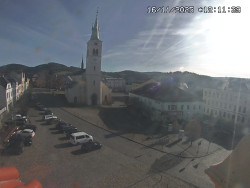 Náměstí, koste sv. Markéty