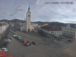 Náměstí, koste sv. Markéty