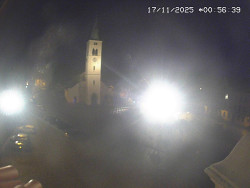 Náměstí, koste sv. Markéty