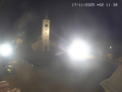 Náměstí, koste sv. Markéty