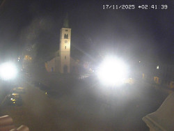 Náměstí, koste sv. Markéty