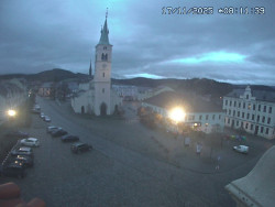 Náměstí, koste sv. Markéty