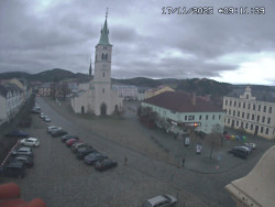 Náměstí, koste sv. Markéty