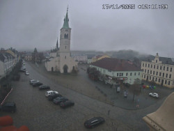 Náměstí, koste sv. Markéty