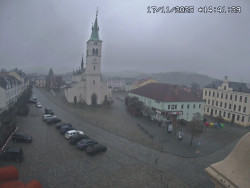 Náměstí, koste sv. Markéty