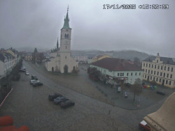 Náměstí, koste sv. Markéty