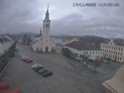 Náměstí, koste sv. Markéty