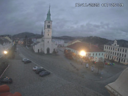 Náměstí, koste sv. Markéty