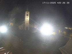 Náměstí, koste sv. Markéty