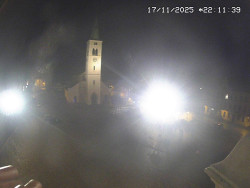 Náměstí, koste sv. Markéty