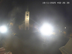 Náměstí, koste sv. Markéty