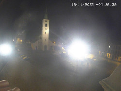 Náměstí, koste sv. Markéty