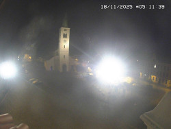 Náměstí, koste sv. Markéty