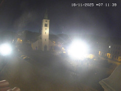 Náměstí, koste sv. Markéty