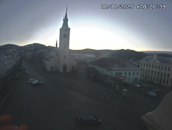 Náměstí, koste sv. Markéty