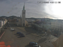 Náměstí, koste sv. Markéty