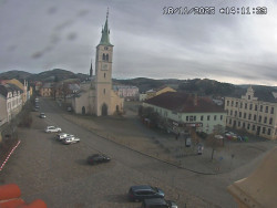 Náměstí, koste sv. Markéty