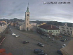 Náměstí, koste sv. Markéty