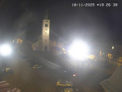 Náměstí, koste sv. Markéty